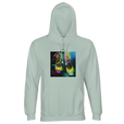Adventurous - "Dancing in Colours" Hoodie creamy green 1