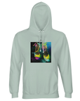 Adventurous - "Dancing in Colours" Hoodie creamy green 1