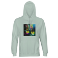 Adventurous - "Dancing in Colours" Hoodie creamy green 1
