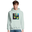Adventurous - "Dancing in Colours" Hoodie creamy green 3