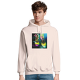 Adventurous - "Dancing in Colours" Hoodie creamy pink 3