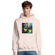 Adventurous - "Dancing in Colours" Hoodie creamy pink 3