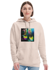 Adventurous - "Dancing in Colours" Hoodie creamy pink 5