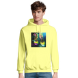 Adventurous - "Dancing in Colours" Hoodie Light Yellow 3