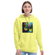 Adventurous - "Dancing in Colours" Hoodie Light Yellow 5