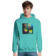 Adventurous - "Dancing in Colours" Hoodie pool blue 3