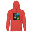 Adventurous - "Dancing in Colours" Hoodie pop orange 1