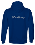 Adventurous - "Dancing in Colours" Hoodie Royal Blue 2