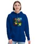 Adventurous - "Dancing in Colours" Hoodie Royal Blue 5