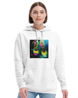 Adventurous - "Dancing in Colours" Hoodie White 5