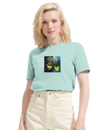 Adventurous - "Dancing in Colours" T-shirt arctic blue XS 26
