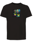 Adventurous - "Dancing in Colours" T-shirt Deep Black XS 45