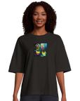 Adventurous - "Dancing in Colours" T-shirt Deep Black XS 22