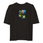 Adventurous - "Dancing in Colours" T-shirt Deep Black XS 1