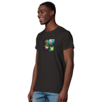 Adventurous - "Dancing in Colours" T-shirt Deep Black XS 6