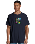 Adventurous - "Dancing in Colours" T-shirt French Navy S 12