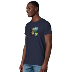 Adventurous - "Dancing in Colours" T-shirt French Navy XS 6
