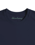 Adventurous - "Dancing in Colours" T-shirt French Navy XS 34