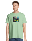 Adventurous - "Dancing in Colours" T-shirt frozen green XS 12