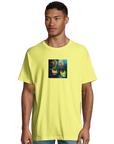 Adventurous - "Dancing in Colours" T-shirt Light Yellow S 32