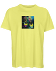 Adventurous - "Dancing in Colours" T-shirt Light Yellow S 29