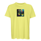 Adventurous - "Dancing in Colours" T-shirt Light Yellow S 1