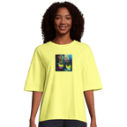 Adventurous - "Dancing in Colours" T-shirt Light Yellow XS 4