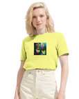 Adventurous - "Dancing in Colours" T-shirt Light Yellow XS 15