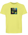 Adventurous - "Dancing in Colours" T-shirt Light Yellow XS 4
