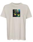 Adventurous - "Dancing in Colours" T-shirt Off White S 19