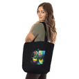 Adventurous - "Dancing In Colours" Tote Bag Black 4