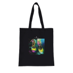Adventurous - "Dancing In Colours" Tote Bag Black 1