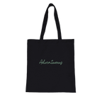 Adventurous - "Dancing In Colours" Tote Bag Black 2