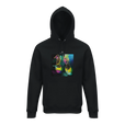 Adventurous - "Dancing in Colours" Hoodie Black 1