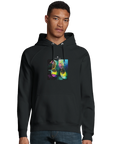 Adventurous - "Dancing in Colours" Hoodie Black 3
