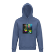 Adventurous - "Dancing in Colours" Hoodie Blue 1
