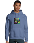 Adventurous - "Dancing in Colours" Hoodie Blue 3