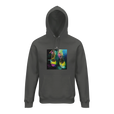 Adventurous - "Dancing in Colours" Hoodie charcoal melange 1