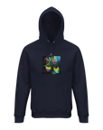 Adventurous - "Dancing in Colours" Hoodie French Navy 1