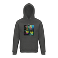 Adventurous - "Dancing in Colours" Hoodie Grey Melange 1