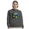 Adventurous - "Dancing in Colours" Hoodie Grey Melange 5