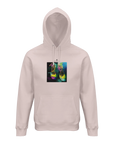 Adventurous - "Dancing in Colours" Hoodie Pale Pink 1