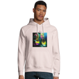 Adventurous - "Dancing in Colours" Hoodie Pale Pink 3