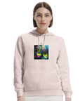 Adventurous - "Dancing in Colours" Hoodie Pale Pink 5