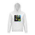 Adventurous - "Dancing in Colours" Hoodie White 1
