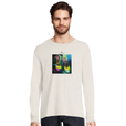 Adventurous - "Dancing in Colours" Long sleeve Off White 4