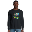Adventurous - "Dancing in Colours" Sweatshirt Black 3