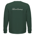 Adventurous - "Dancing in Colours" Sweatshirt Bottle Green 2