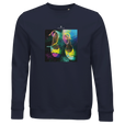 Adventurous - "Dancing in Colours" Sweatshirt French Navy 1
