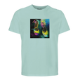 Adventurous - "Dancing in Colours" T-shirt arctic blue 1